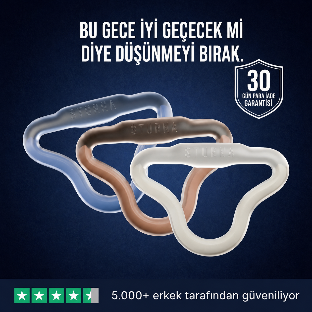 Sturna™ Performans Halkası — 3 Kademeli Kompresyon Sistemi